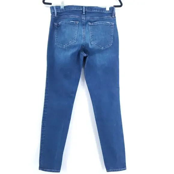 Ann Taylor Loft Women Modern Skinny Med Wash Skinny Jean Slight Stretch| 4/27 - Picture 7 of 12